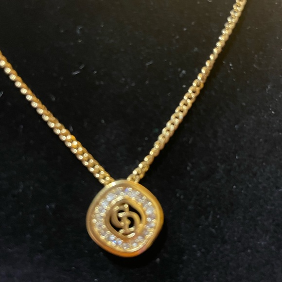 Dior Gold Necklace with Elegant Silver Accents - Picture 2 of 8